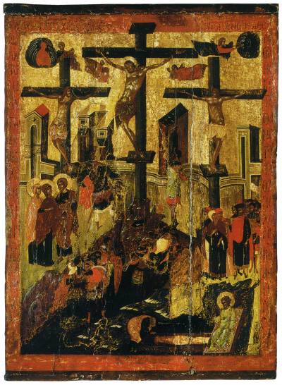 Crucifixión_sigloXV_Catedral-de-la-Asunción-del-Kremlin