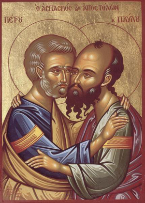 Los apóstoles Pedro y Pablo