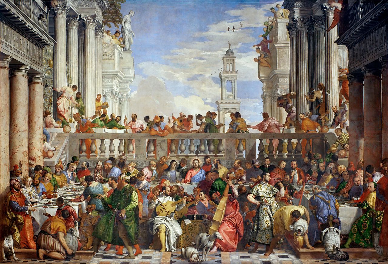 53.2.Boda de Cana detalle Paolo Veronese SigloXVI