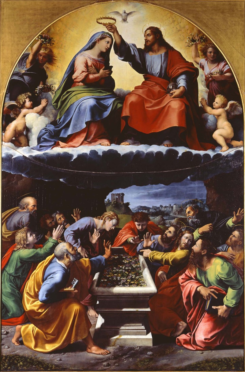 Coronacion-de-la-Virgen-(llamada-Madonna-de-Monteluce)_Giulio-Romano-y-Giovan-Francesco-Penni_museo-del-Vaticano
