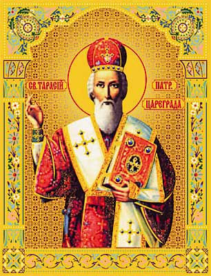 Tarasio, Patriarca de Constantinopla