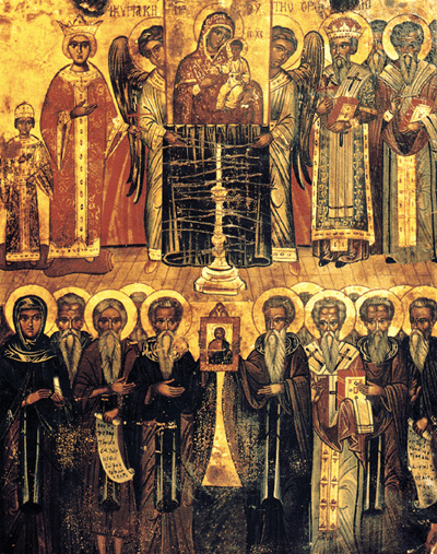 Icono del Triunfo de la Ortodoxia