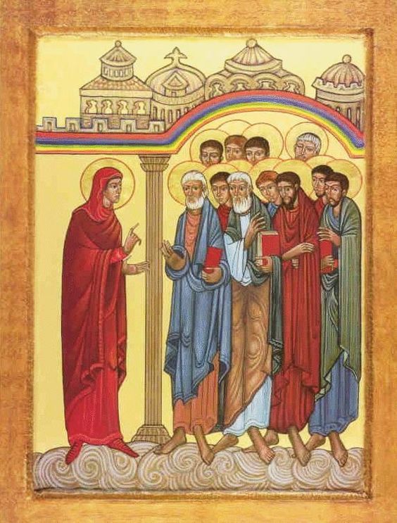 Maria-Magdalena-anuncia-la-resurreccion-a-los-apostoles