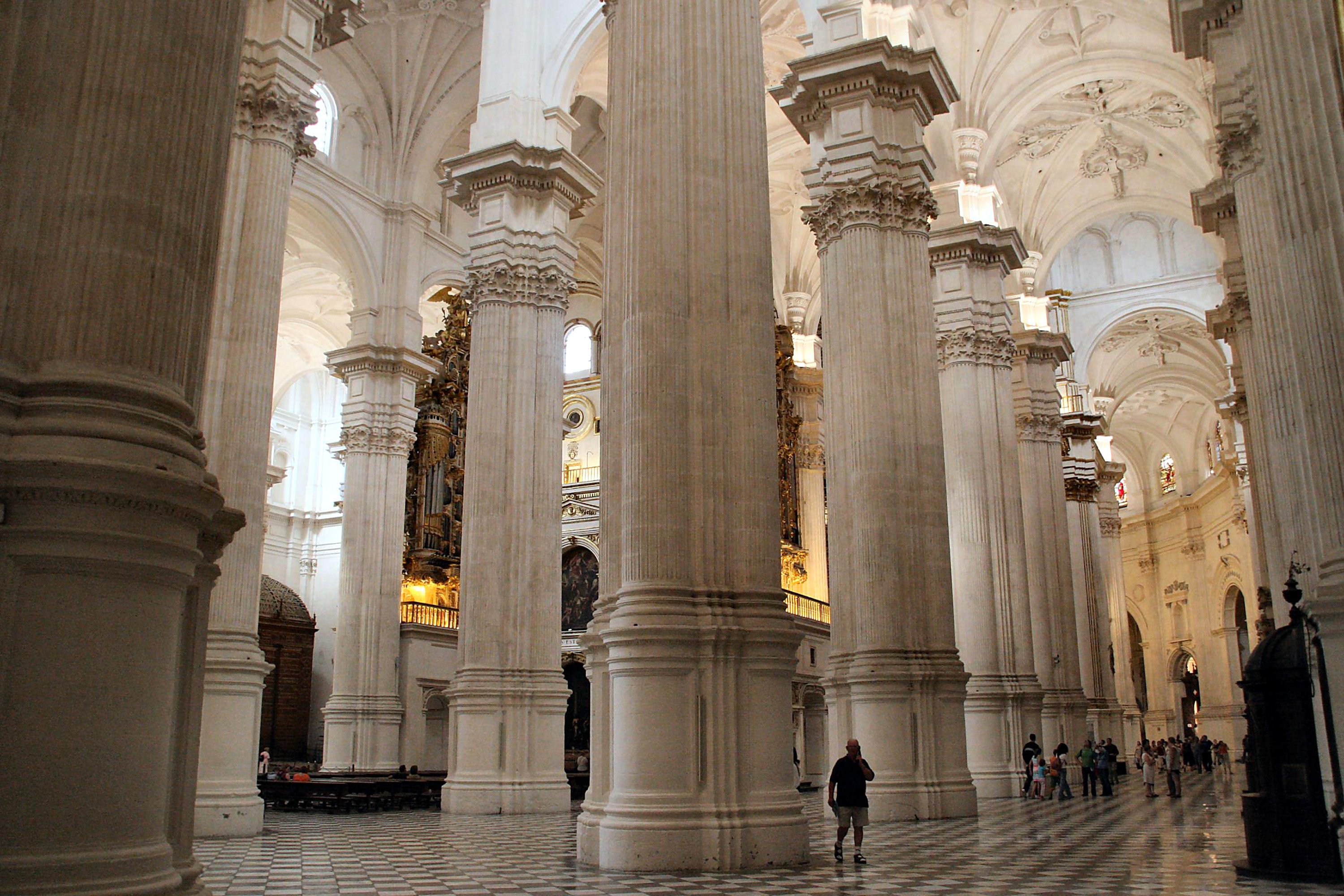 Columnas catedral de Granada